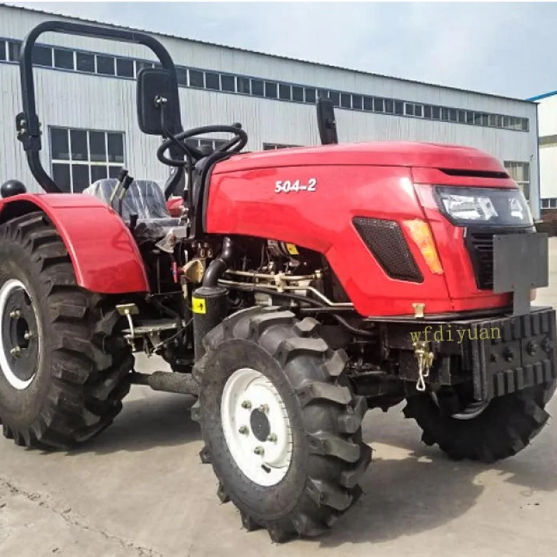 4x4 50hp diesel engine traktor electric start tractor agricola traktor