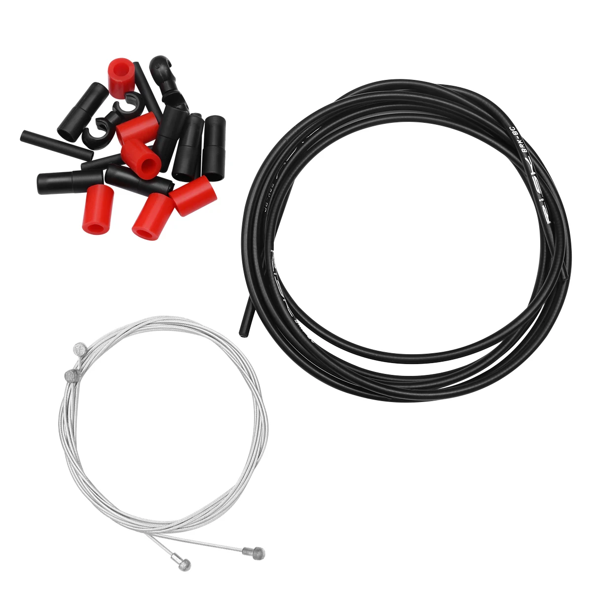

1 set 1 Set Bike Brake Cable Wire Tube Kit Front Rear Inner Line Steel Spiral Replacement Parts Accessories Cycling