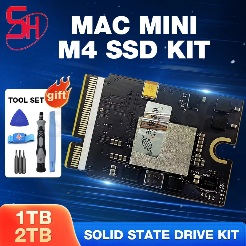 Mac Mini 1.1 İçin SSD Yükseltme Çipleri: M4 Modeli İçin Güçlü Performans ve Genişletilebilir Depolama Çözümü