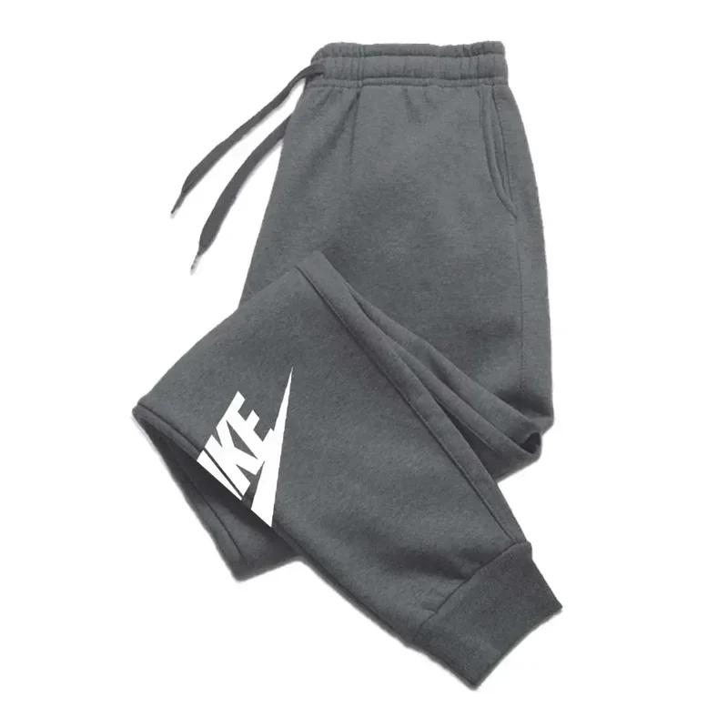 Calça esportiva casual masculina, correr, fitness, moda, outono, inverno