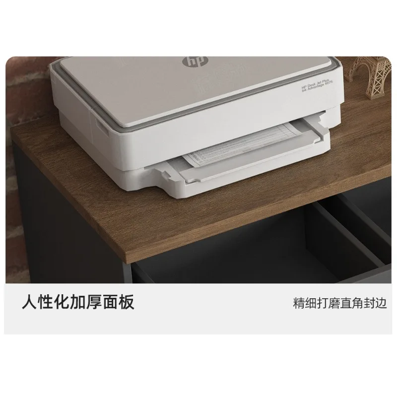Company Office Locker File Cabinet Table Side Cabinet Wooden Lock Office  File  Short Cabinet