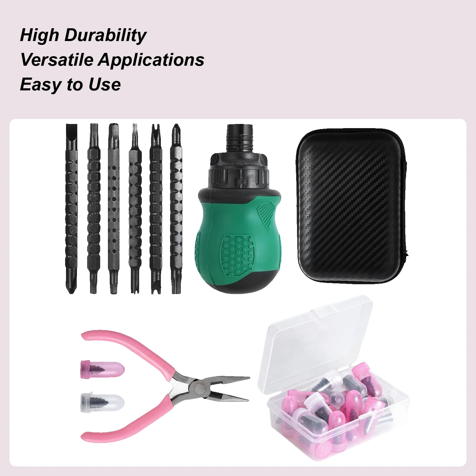 Tire Repair Rubber Nails Quick Puncture Tools Tire Repair Kit For Motorcycle Long Distance Travel Daily Commute Vehicle