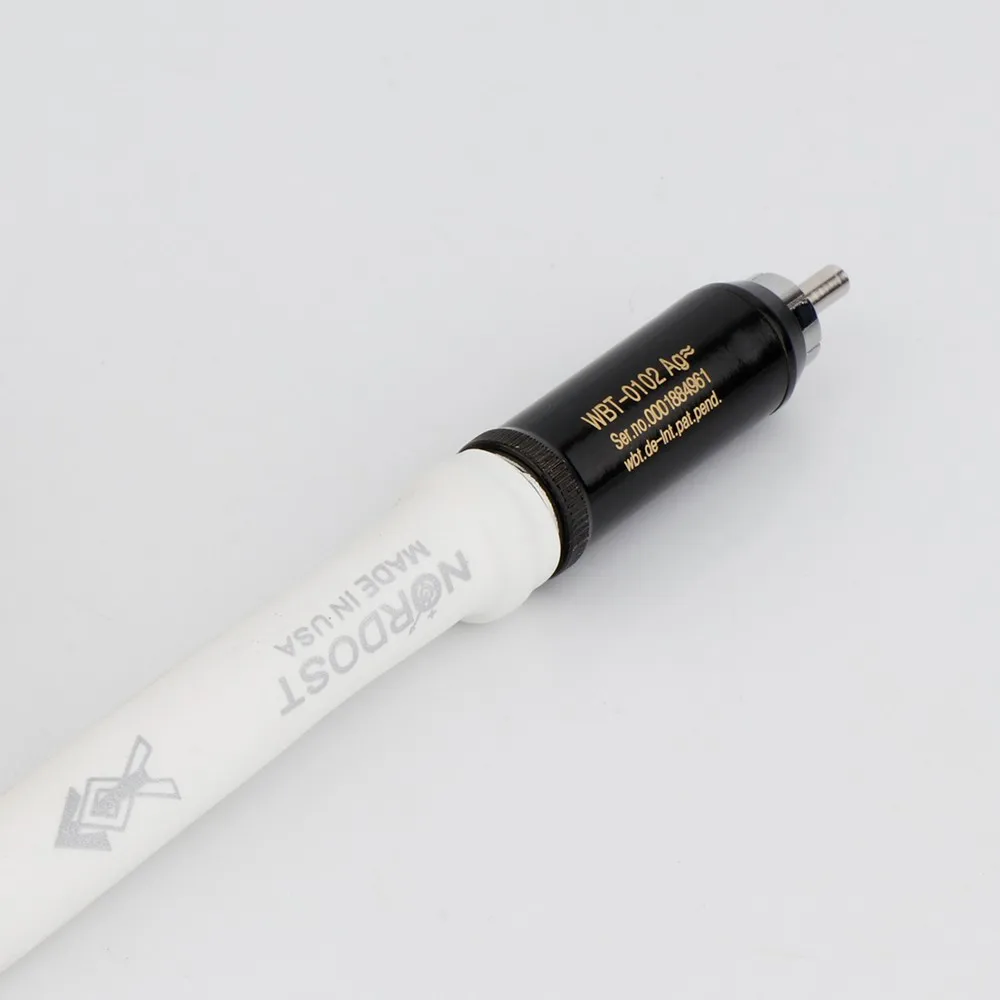 New HI-END NORDOST ODIN 75 ohm RCA digital coaxial cable WBT-0102 Rhodium plating RCA AES/EBU signal cable HI-FI audio