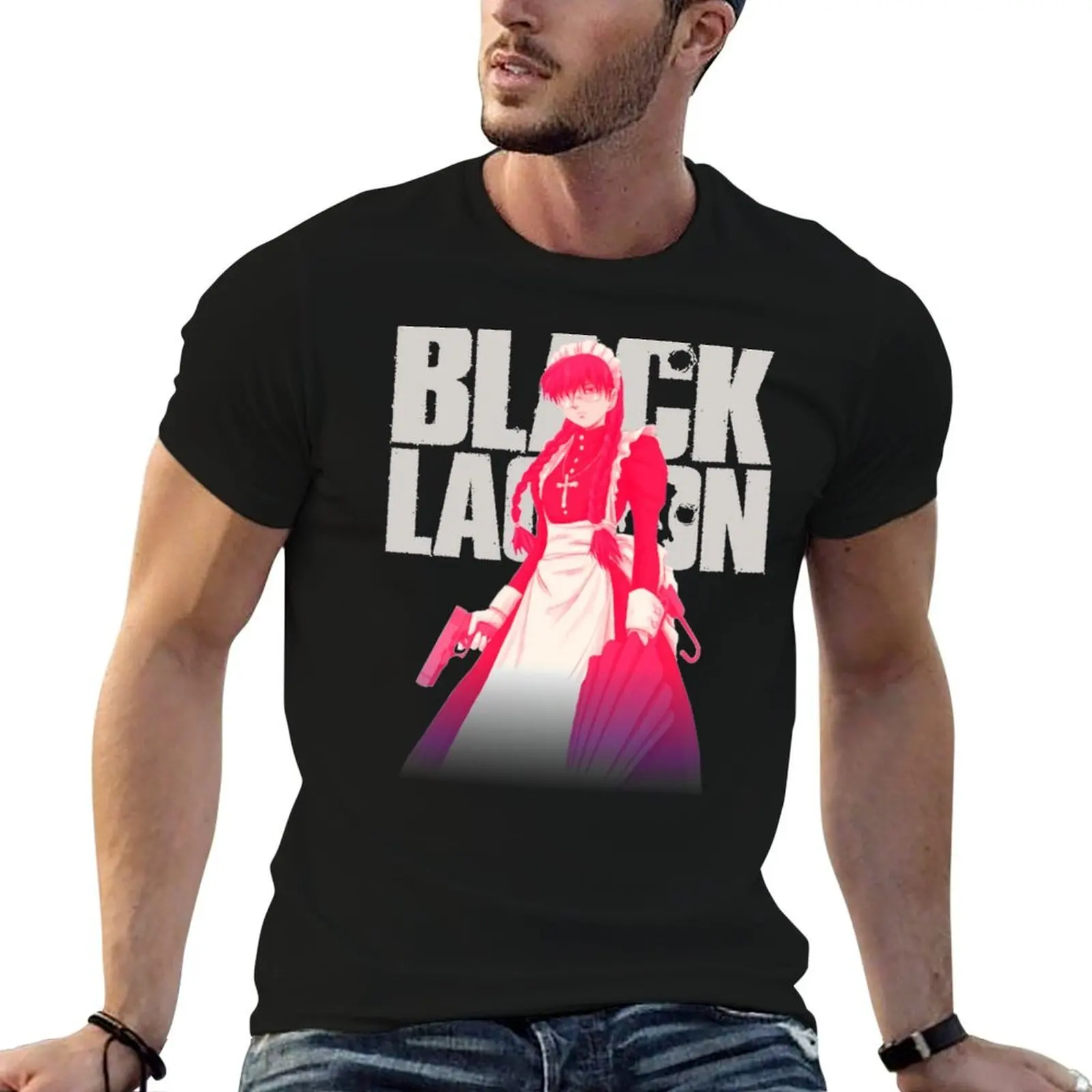 

Roberta - BLACK LAGOON T-Shirt t shirt man designer t shirts for man cotton man t shirt designer T-shirt