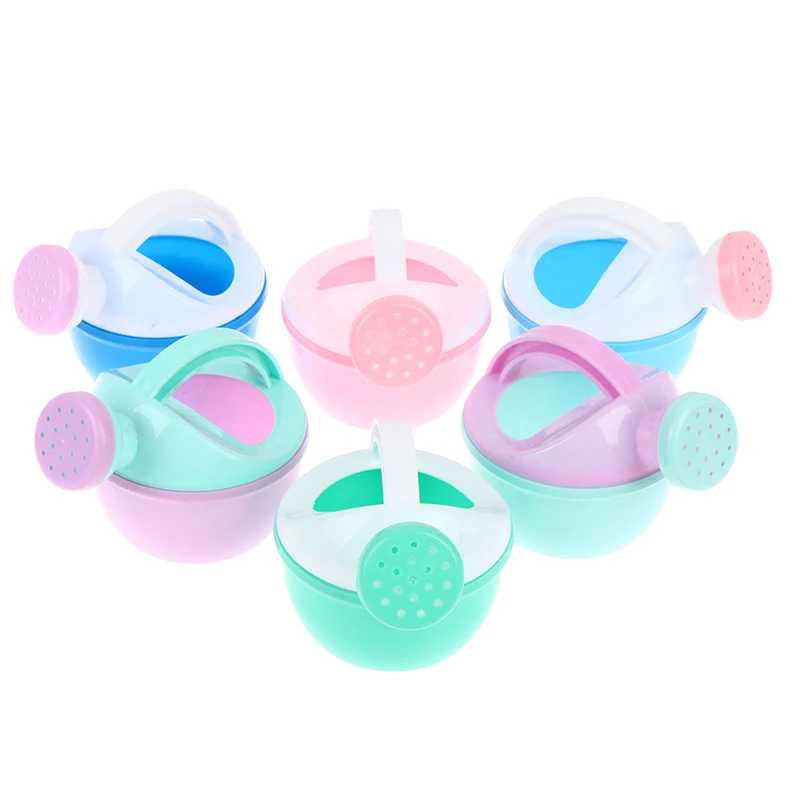 1Pcs Baby Bad Toy Kleurrijke Plastic Gieter Gieter Strand Speelgoed Spelen Zand Douche Bad Speelgoed Voor Kinderen kids Gift