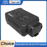 Runcam 6 4K HD SOIY IMX377 30fps 1/2.3 inch 128*64 155°FOV WiFi Adaptable Sports Camera Set for FPV Drone Airplane RC Model