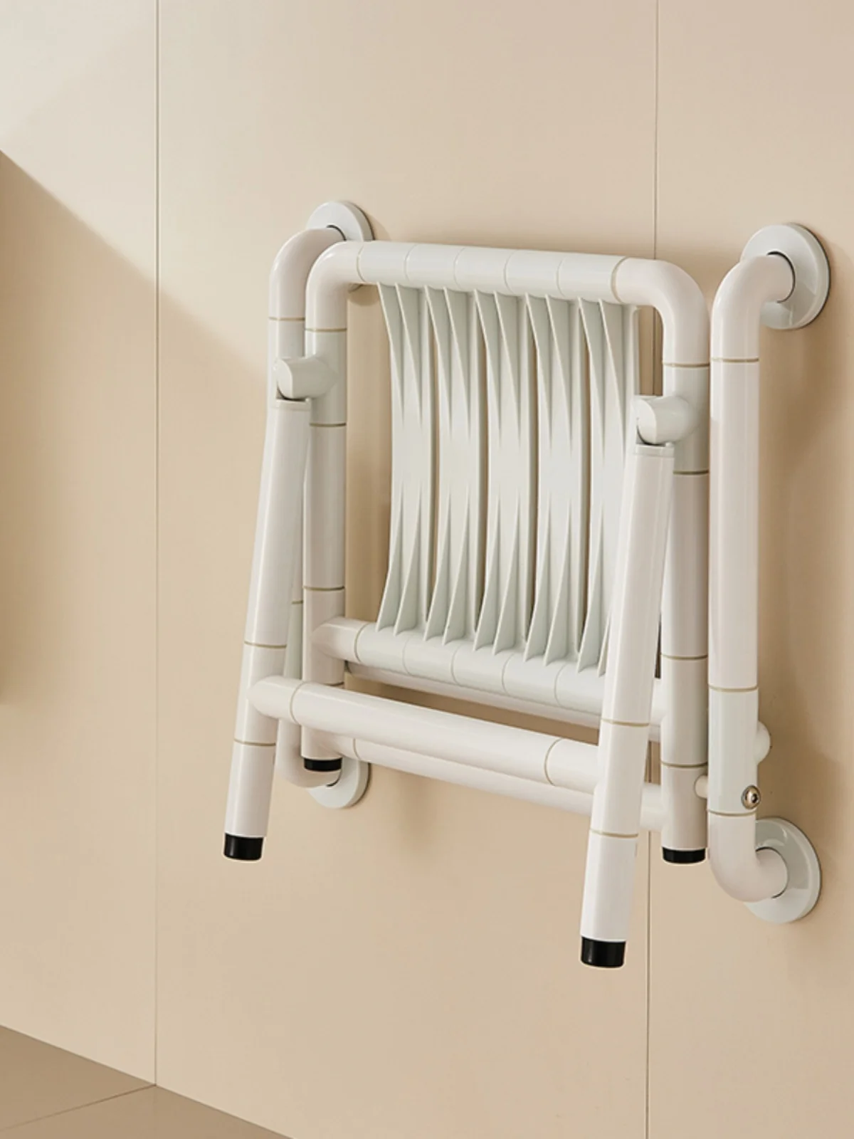 Toilet folding stool for the elderly bath chair bathroom stool shower room chair safety non-slip bath stool