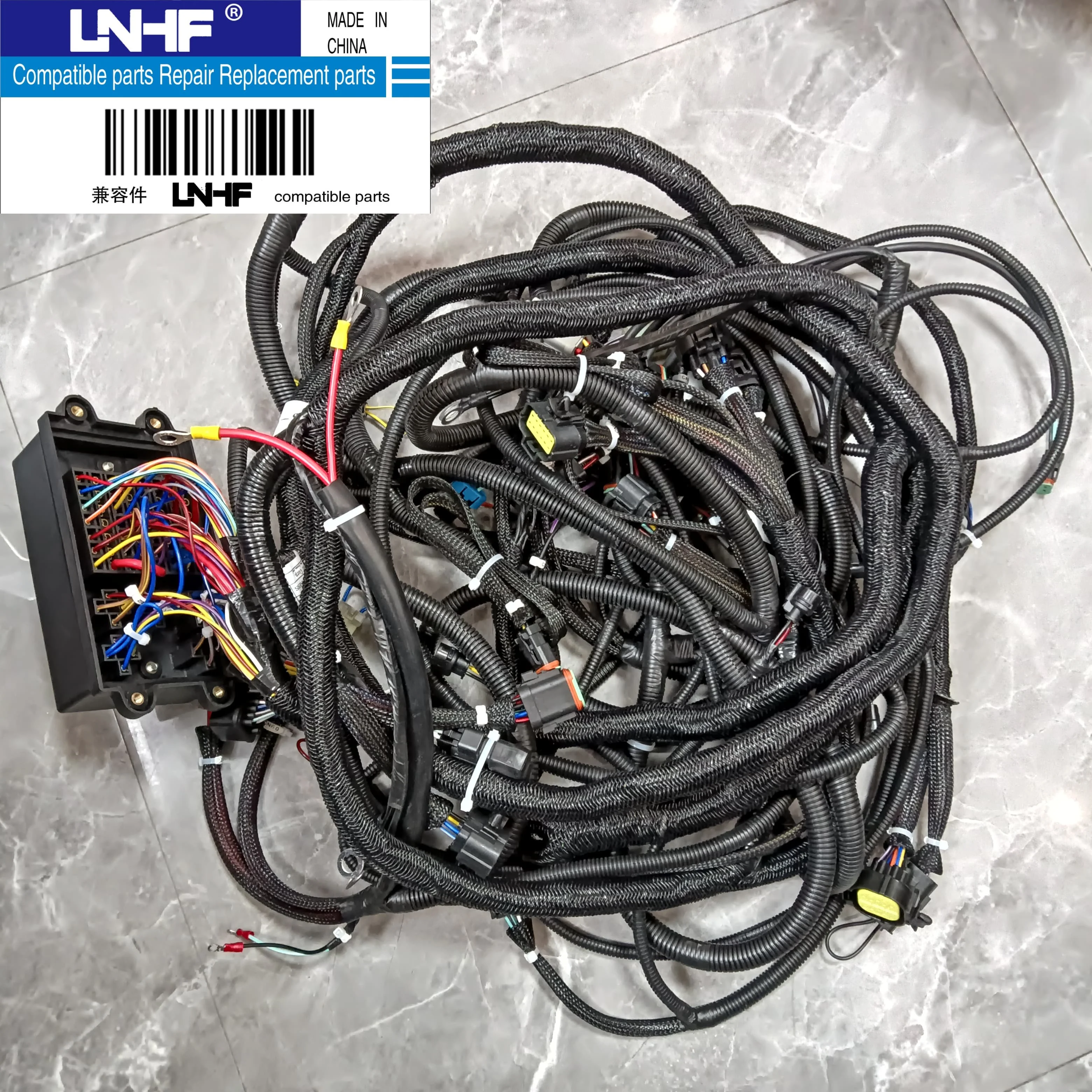 

LNHF 21N6-22011 Excavator Wiring Harness High Quality Compatible Parts R225-7 21N6-21020 21N6-21033 21N6-22011 For Hyundai