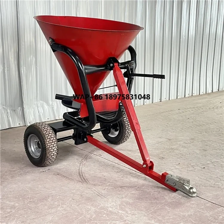 Small salt spreader, ATV broadcast spreader, ATV fertilizer spreader