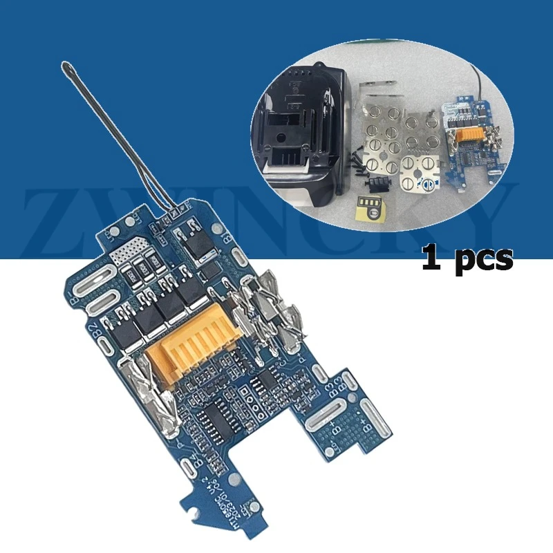 

Защитная плата для Makita Makita BL1830 BL1840 BL1850 BL1860 18 В литий-ионный аккумулятор BMS PCB электрическая защитная плата