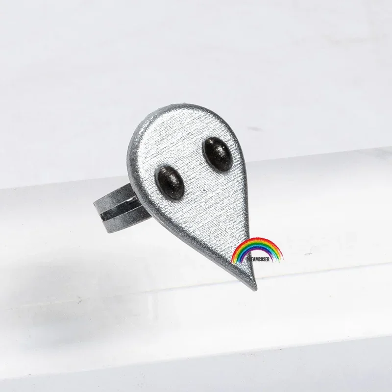 Genshin Impact Hutao Cosplay wig Game Accessories Rings Props Stage Property Ring Set Jewelry Project Characters Props Ring Gift