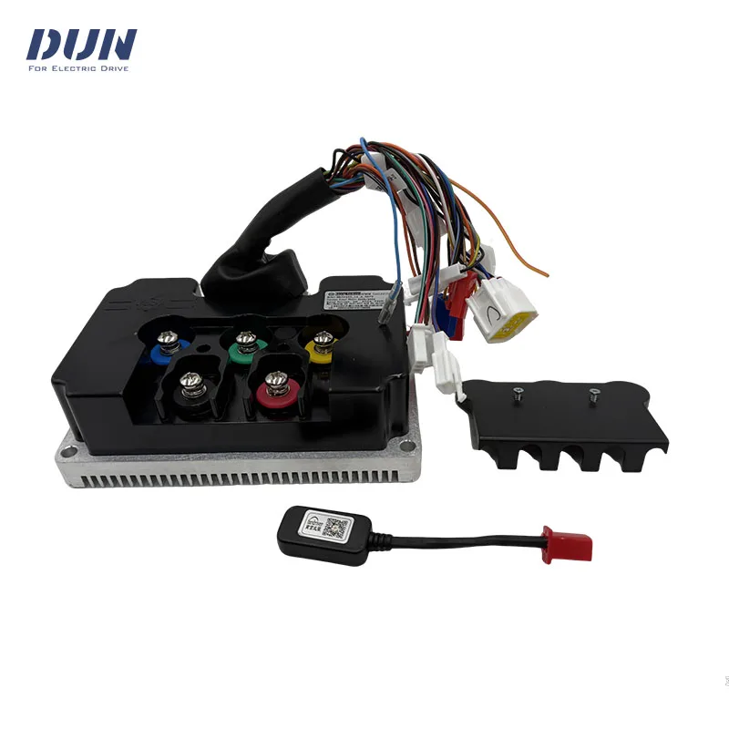 

Fardriver Controller ND96450 V2 96V Hall Sensor BLDC 170A Phase 450A Controller Motherboard for 3-6KW Motor