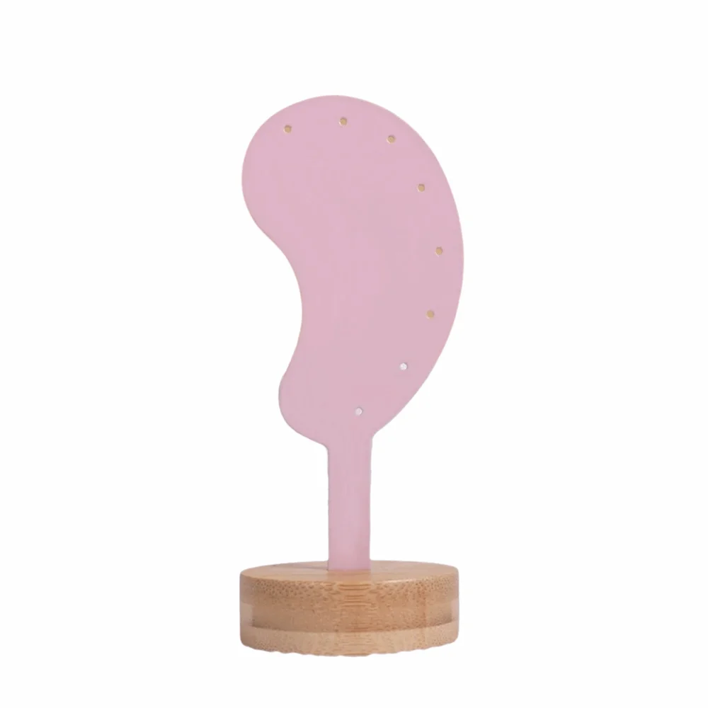 Metal Earrings Display Stand Multi-functional Ear-shaped Earring Rack Jewelry Display Earring Storage Stand Earrings and Stud