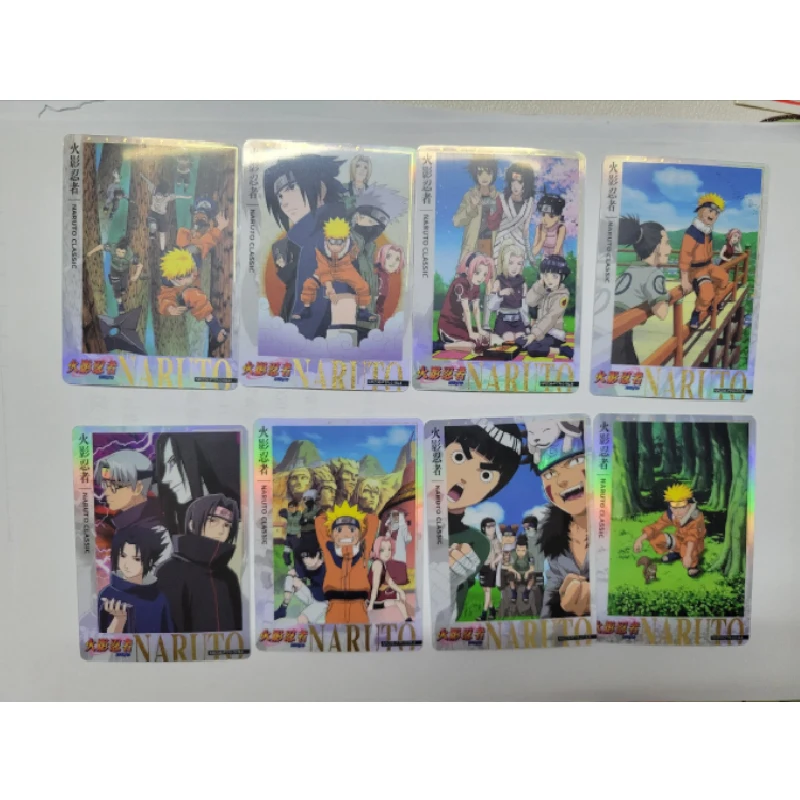 Kayou NARUTO PTR 1 ~ 1 serie Haruno Sakura Hyuga Hinata Hatake Kakashi juego de juguetes de regalo de cumpleaños de Navidad Tarjeta de colección rara