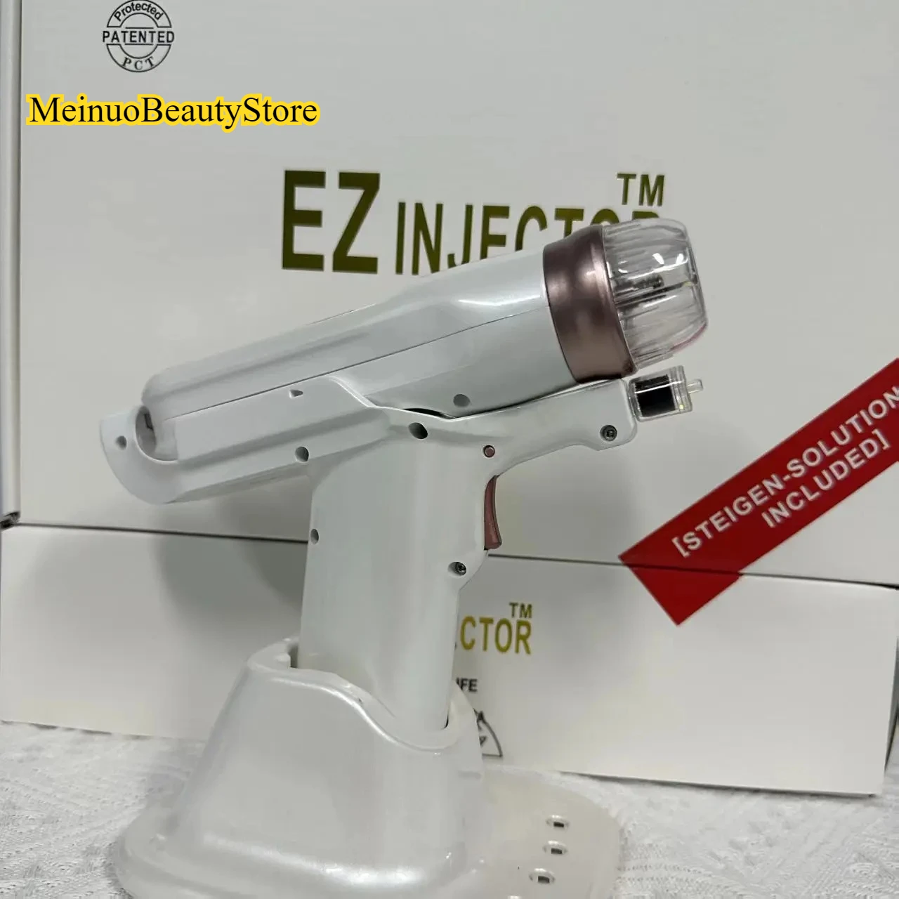 White EZ non-invasive hydrating water light meter for home use, portable water light needle, no leakage beauty instrument