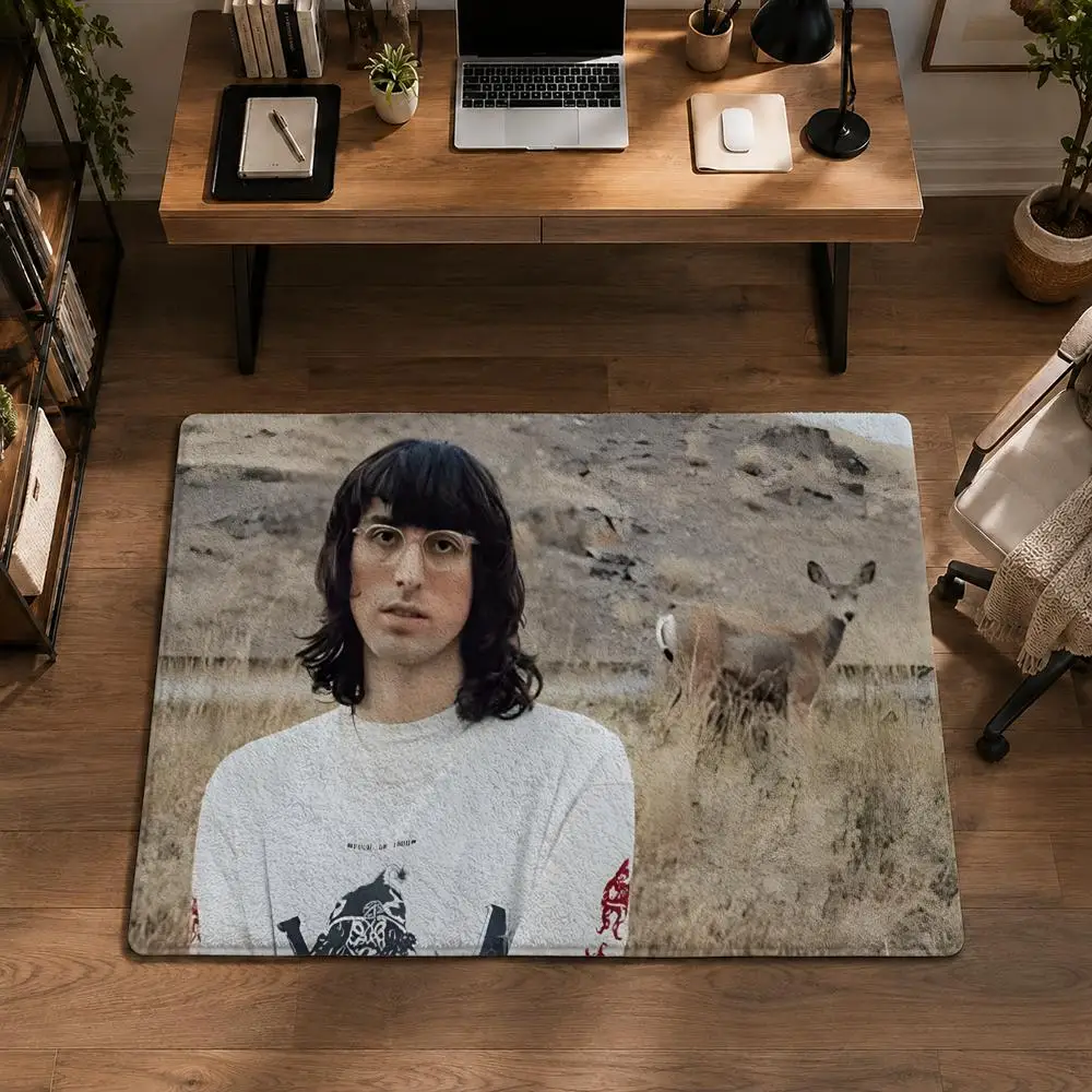 A. G. Cook Alexander Guy Cook Floor Mat Flannel Rug Non Slip Absorbent Soft Washable for Entryway Hallway Bathroom Kitchen Decor
