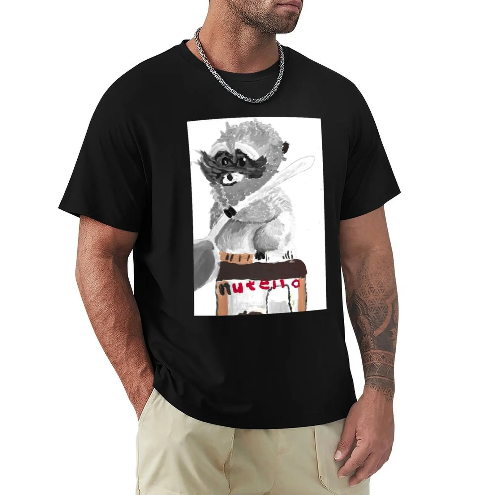 

Choco Loves Nutella T-Shirt Classic Basic Casual T-Shirt