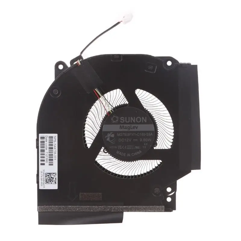 

652F Laptop GPU Radiator 12V 4 pin 4-wires Cooling Fan Quiet GPU CPU Cooler Laptop Cooler Portable USB Powered