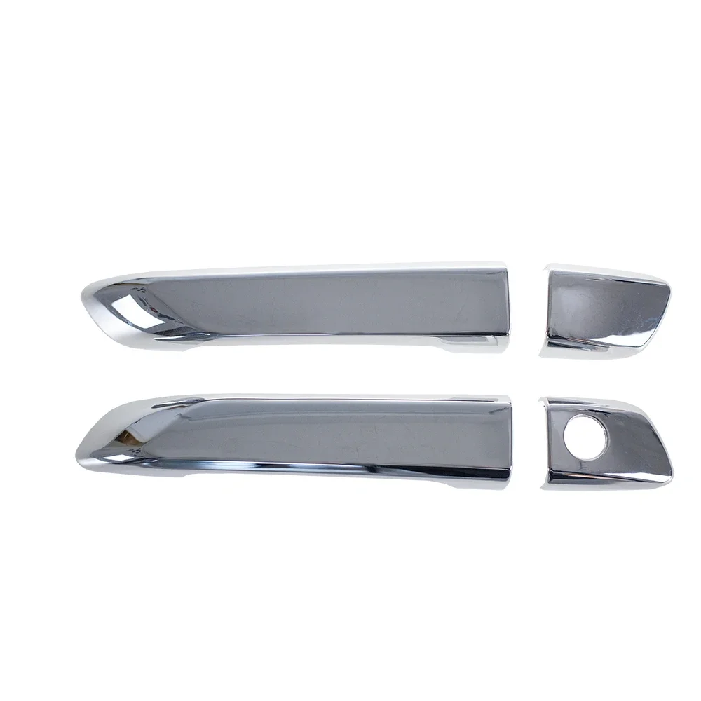 1 Pair Car ABS Door Handle Bowl Chrome Cover for 2020 Isuzu D-MAX