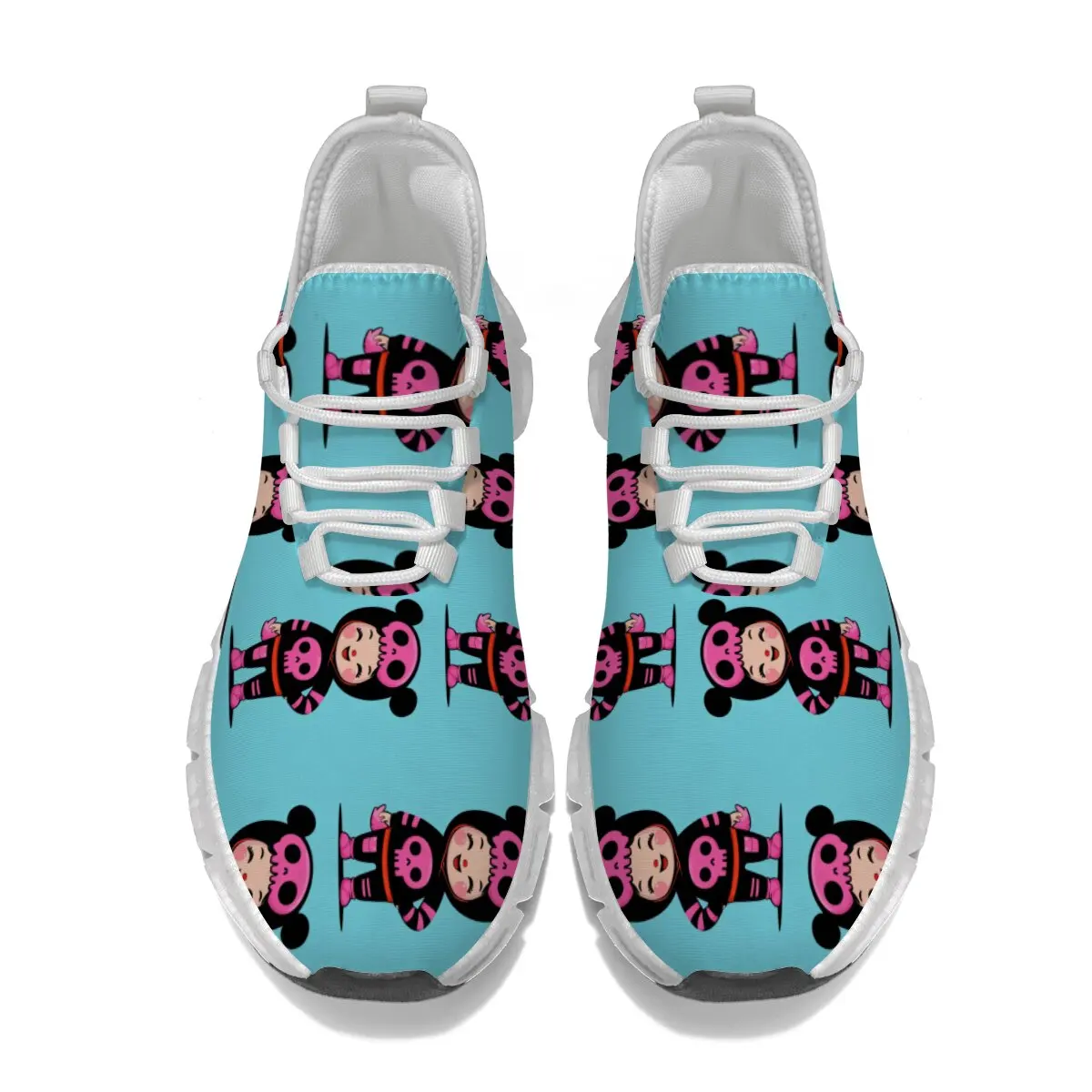 

Hello Kitty Disney Series Lace-up Summer Two-color Soft-soled Casual Sports Shoes with Breathable Mesh for Parents and Children