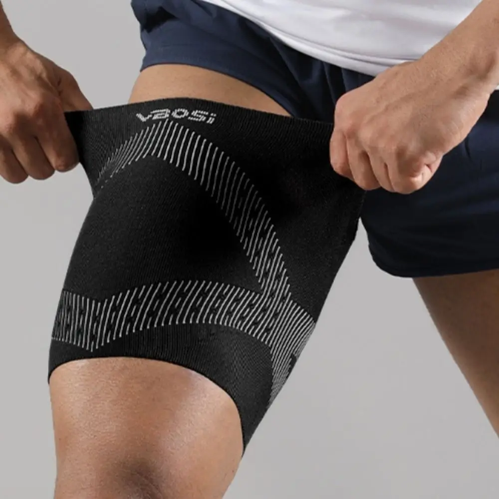 Anti-Chafing Thin & Light Leg Guards Breathable Compression Leg Support Elastic Durable Upper Leg Sleeves Sports