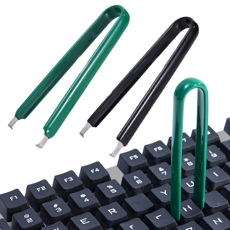 U-shaped Switch Key Puller Keycaps Removing Tool IC Chip Remover Clip Mechanical Keyboard Maintenance Kit Keyboard Switch Tools