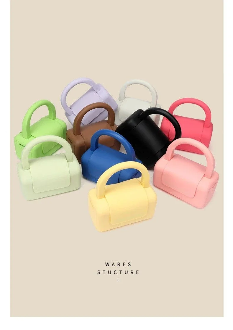 Bolsa de balde de aspa de PVC para mulheres, bolsa de ombro doce coreana sólida, bolsa pures e bolsas, crossbody, para todos os jogos, meninas