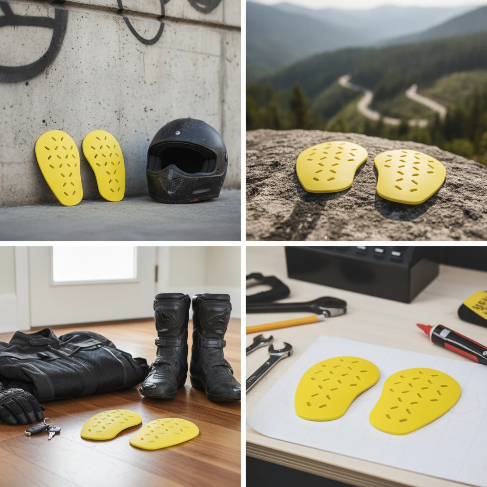 Motorcycle Chest Protector Insert Ventilated Motorcycle Chest Pads Protective Padding Pad with Insert Design Ergonomic Shock