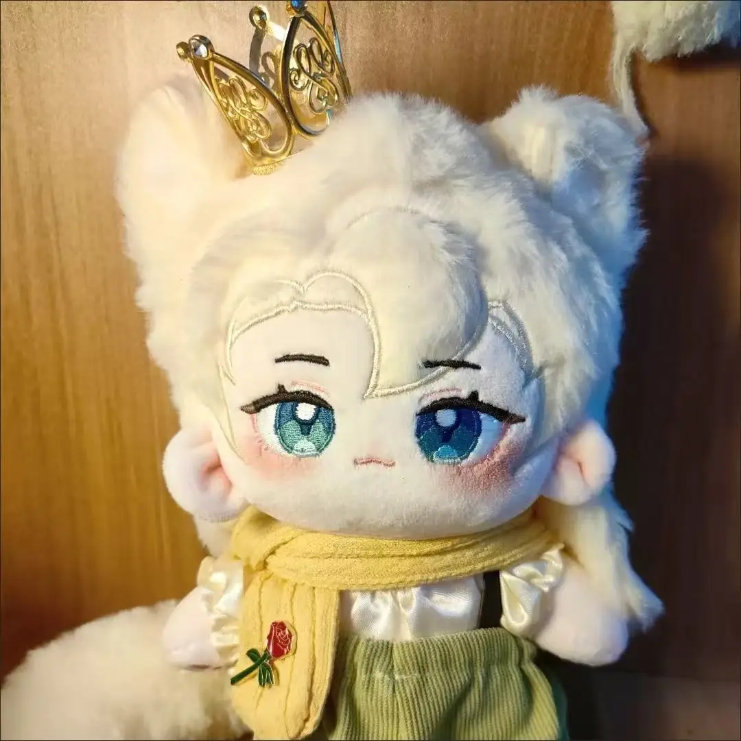 

Stuffed 20cm Anime Game Genshin Impact Albedo Cartoon Plush Doll Toy COS Dress-up Children Adults Collectible Cotton Gifts