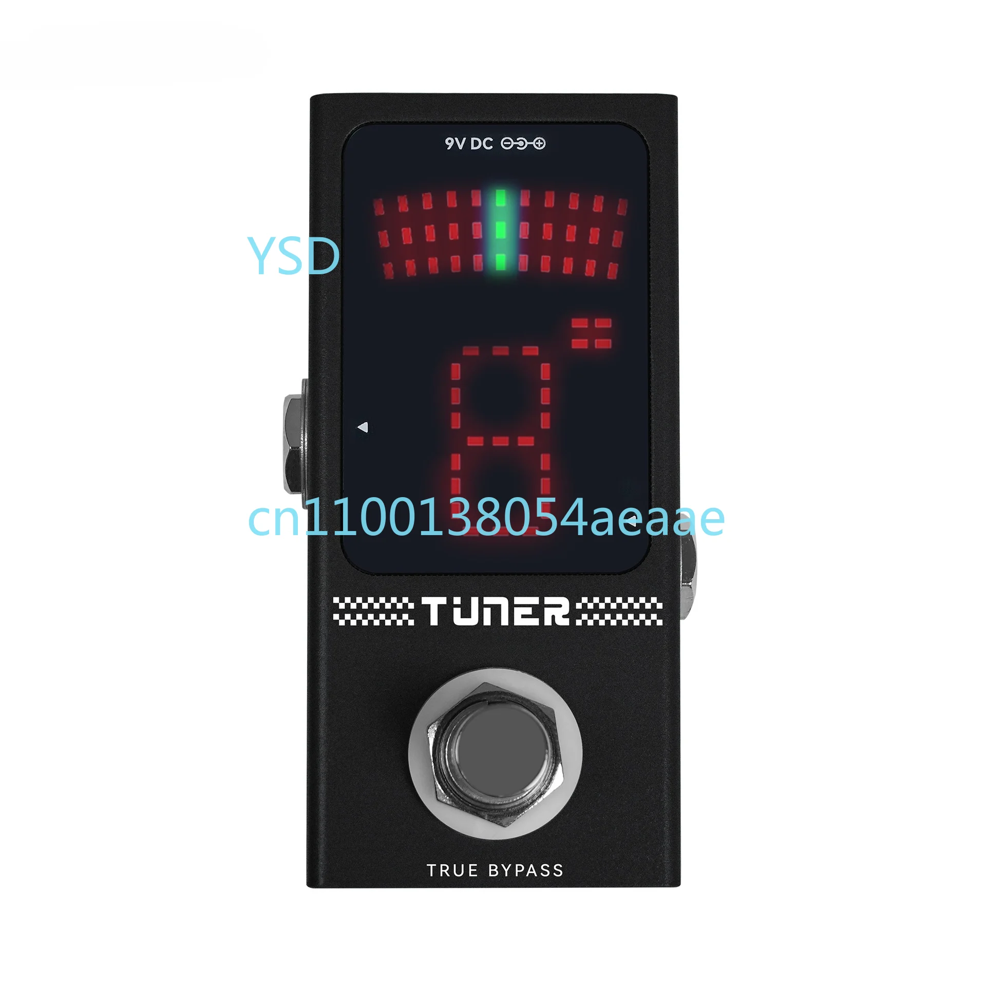 

Mini Guitar and Bass Tuner Pedal, Compact Tuning Effect Pedal for Guitar and Bass, High-Precision Tuner