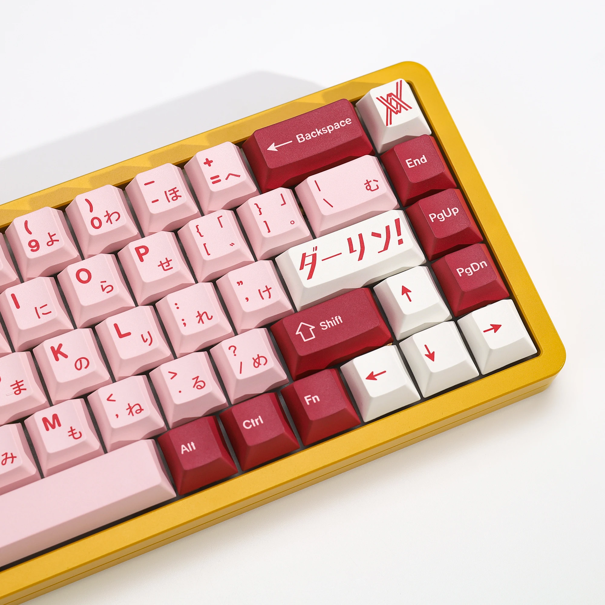 

KBDiy PBT Darling колпачки для клавиш Cherry Profile японский колпачок для переключателей Gateron MX механическая игровая клавиатура 61/64/87/980/104