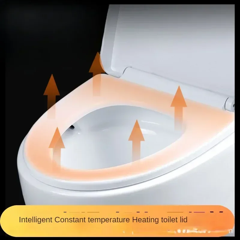 Slim verwarmd toiletdeksel Constante temperatuur Waterdicht en laag verbruik Veilige Instantsea toiletpot Badkameraccessoires