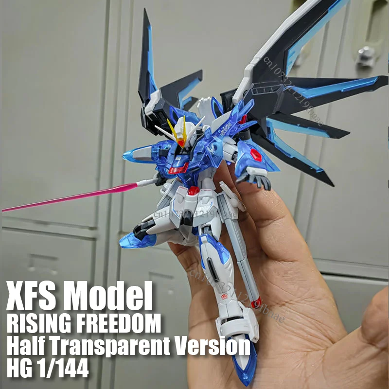 

В наличии Модель XFS RISING FREEDOM HG 1/144 Полупрозрачная версия STTS-909 Сборка Модель Комплект Фигурки Игрушки Робот Подарки
