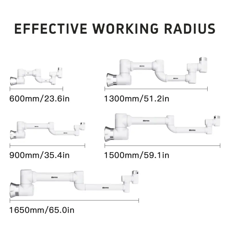 Smart / Intelligent AssistantLightweight 6-Axis Cobot 5kg Payload 0.02mm Rep Lab Edu UseMechanical ArmAutomation Equipment