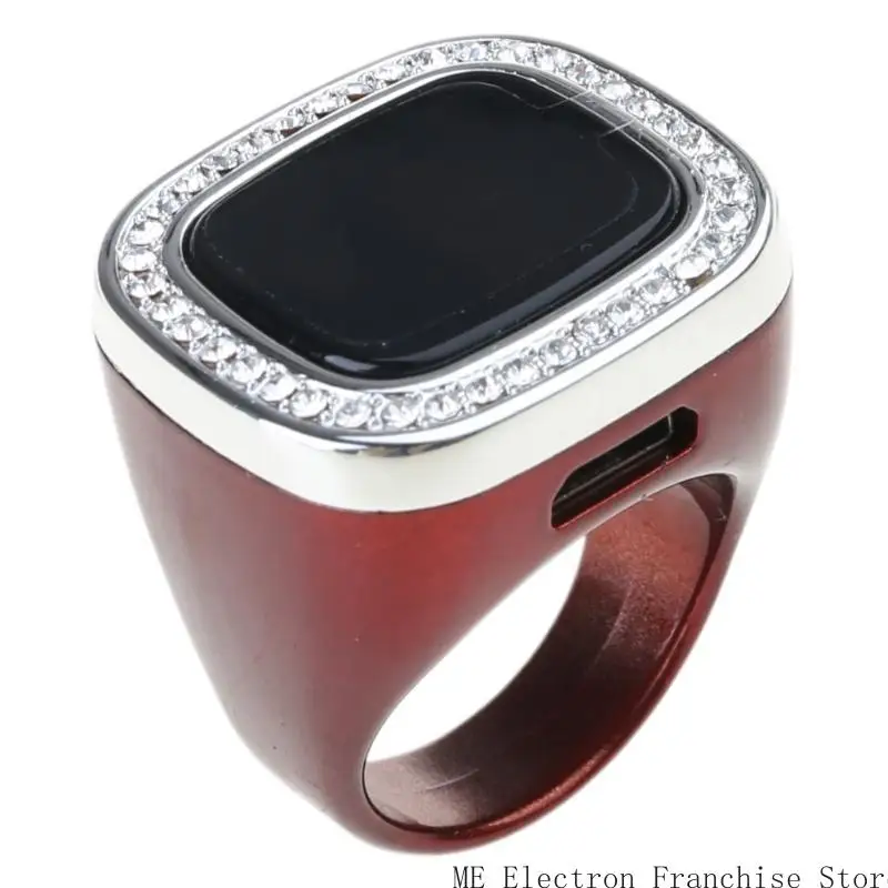 T5EA Digital Finger Counter Ringe mit Azan Alarm Feature Reminder -Gerät für Muslime