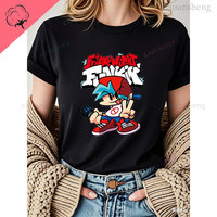 Friday Night Funkin Printed T-shirt Top Unisex Summer Clothing Loose Comfort Graphic T Shirts Summer 2025 Trend Popular Clothes