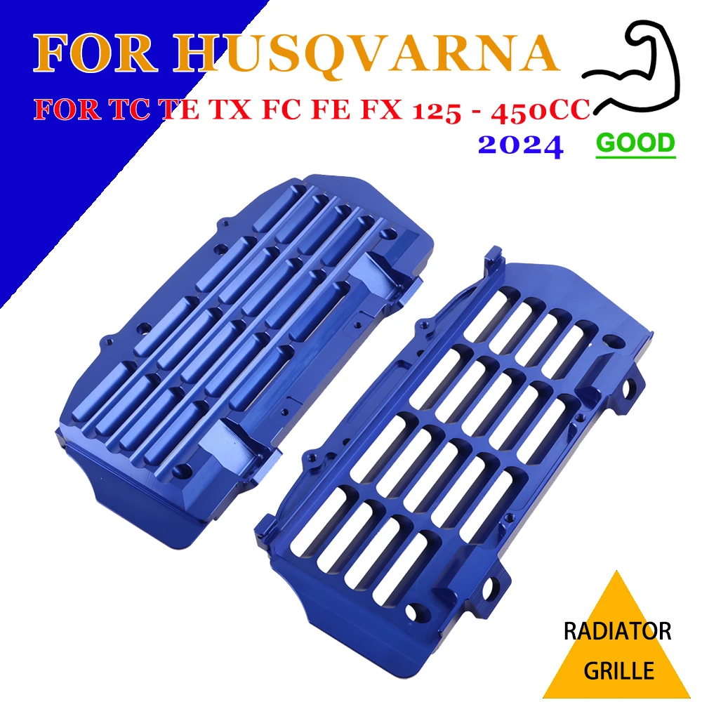

For Husqvarna TE300 TC TE TX FC FE FX 125 150 250 300 350 400 450 2024 Accessories Radiator Grille Guard Grill Cover Protector
