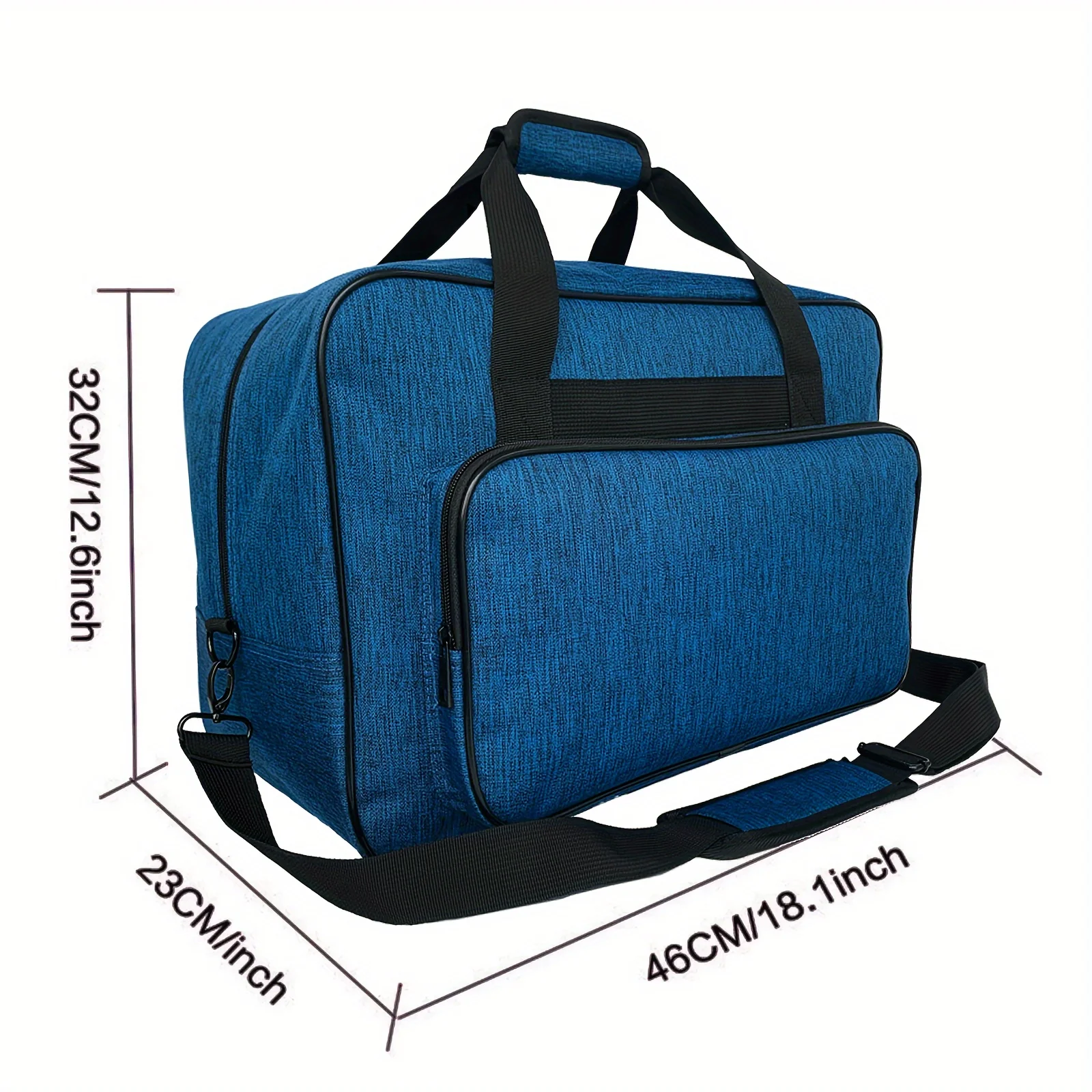 Sewing Machine Carrying Case,Travel bag Universal Tote Bag Fits Most Standard Singer, Brother, Janome, Ripper