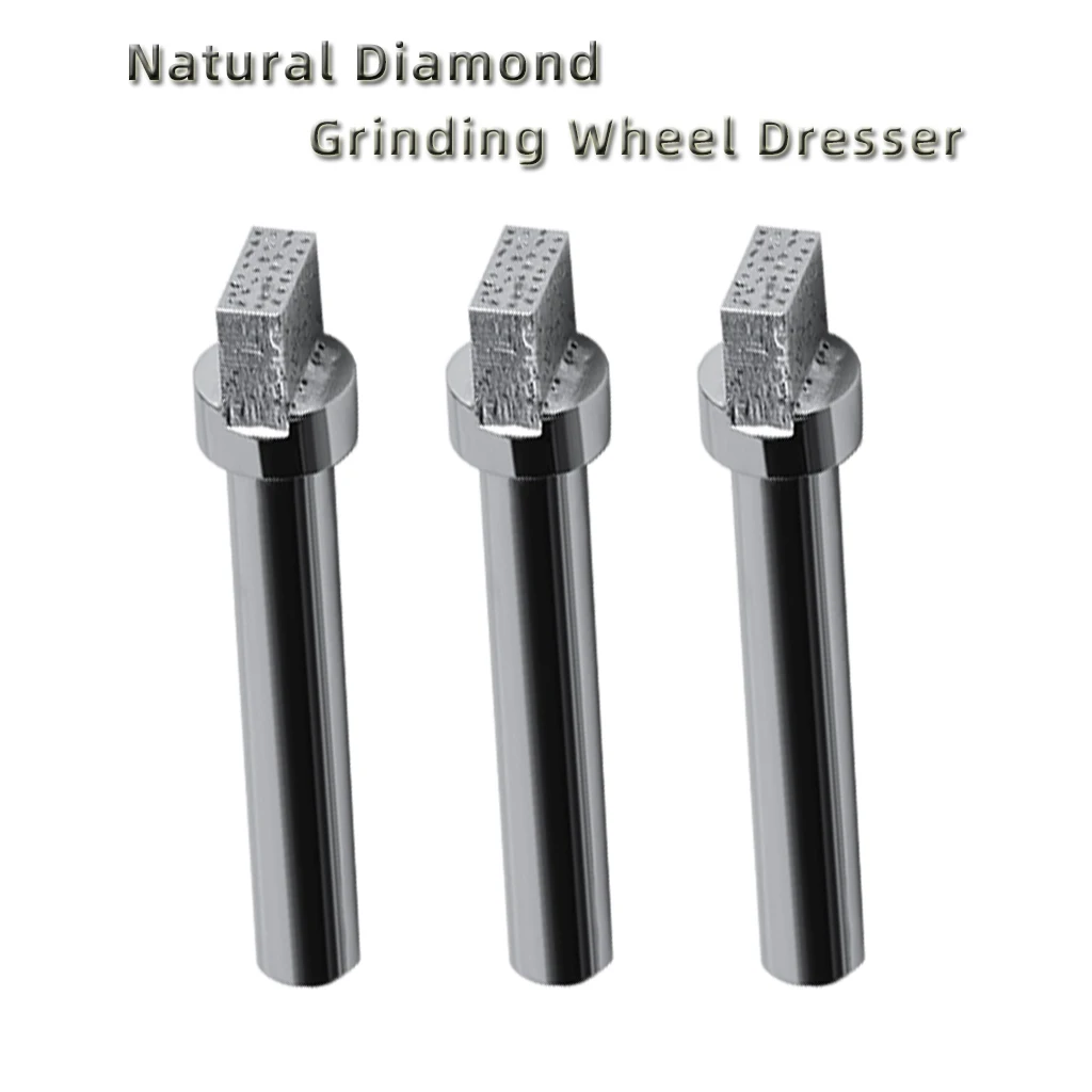 Natural Diamond Dresser Square Head Cutters For Trimming Grinding Disc Wheel Dressing Bench Grinder Dressing Tools Customizable