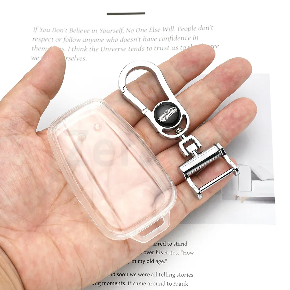 Auto Keyless Shell Fob Holder for Toyota Corolla Prius Camry CHR C-HR RAV4 Altis Land Cruiser Prado TPU Car Key Case Cover