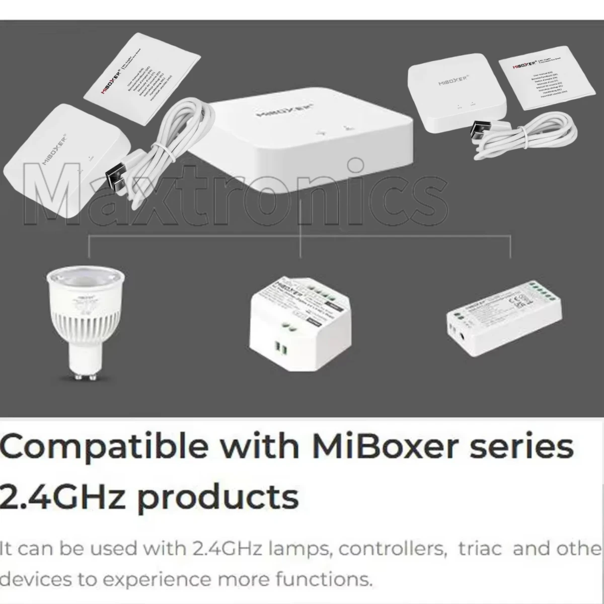 

Новый Miboxer WL-Box2 Wi-Fi светодиодный контроллер 2,4 ГГц шлюзовая система беспроводное приложение Tuya Smartlife голосовое управление для светодиодной ленты лампочки