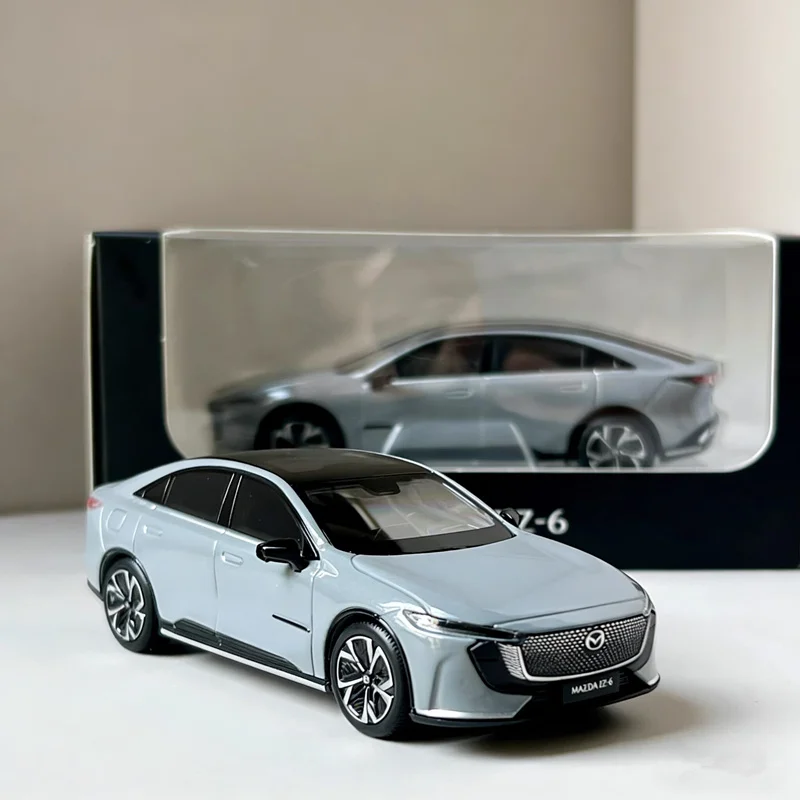 

1/43 MAZDA EZ-6 модель спортивного автомобиля из сплава, литой под давлением металл, новая энергия, электромобили, модель автомобиля, миниатюрная масштабная имитация, подарок для детей