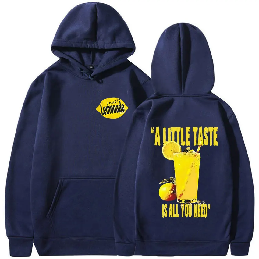 لويس توملينسون عصير الليمون طعم قليلا هو كل ما تحتاجه ألبوم جديد 2025 طباعة هوديي الرجال النساء الصوف بلوفر أنيق البلوز