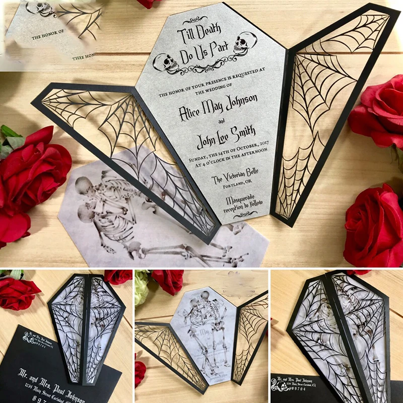 Metal Cutting Dies Cut Die Halloween Spider Greeting Craft Decoration Scrapbook Paper Craft Knife Mould Blade Punch Stencil Die