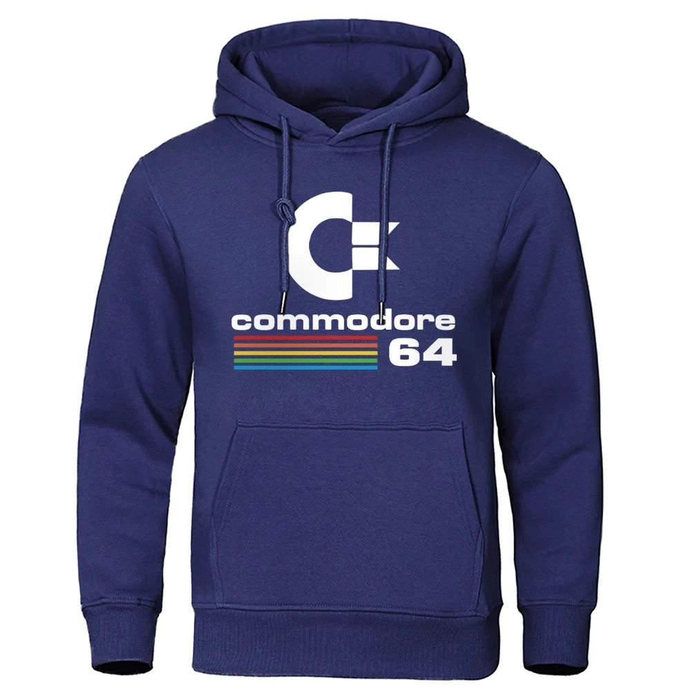 Comfortable Men Tracksuit Autumn Winter Male Hoodie Sweatshirts Commodore 64 Cool Clothing Long sleeve Hoodies Street Hooded