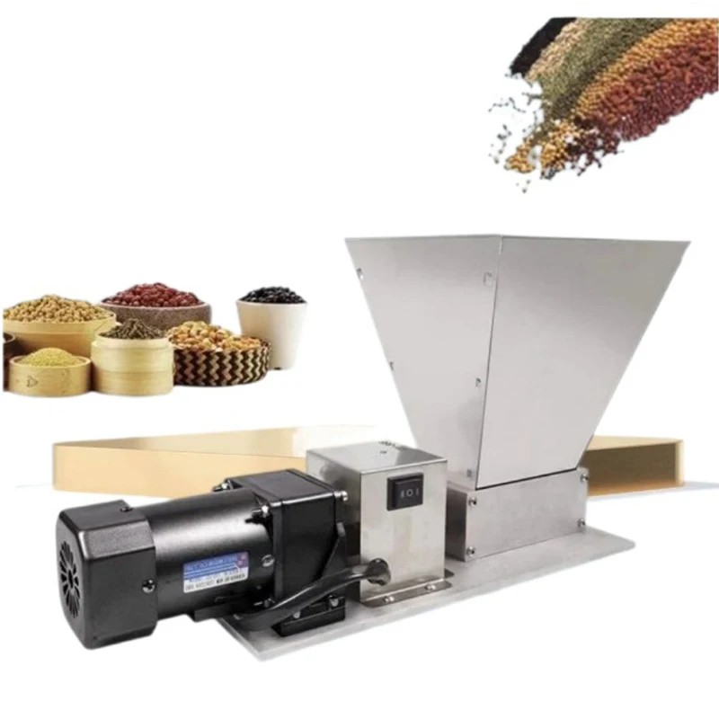 DY-368 Grain Grinder Double Roller Crusher Malt Coffee Bean Mill 20KG H Industrial Machine