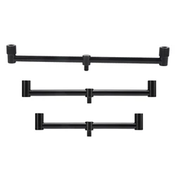 2 Head Aluminum Alloy Buzz  for Fishing Rods Crossbar Bracket Fishing Accessories 2 Heads Fishing Rod Alarm Alloy Buzz