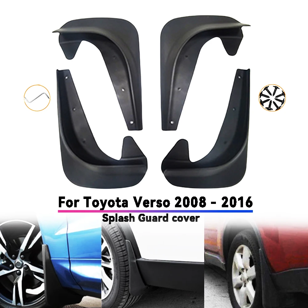 

Car Mudguard For Toyota Verso 2008 - 2016 Car Mud Flaps Guards Splash Flap Fender Accessories