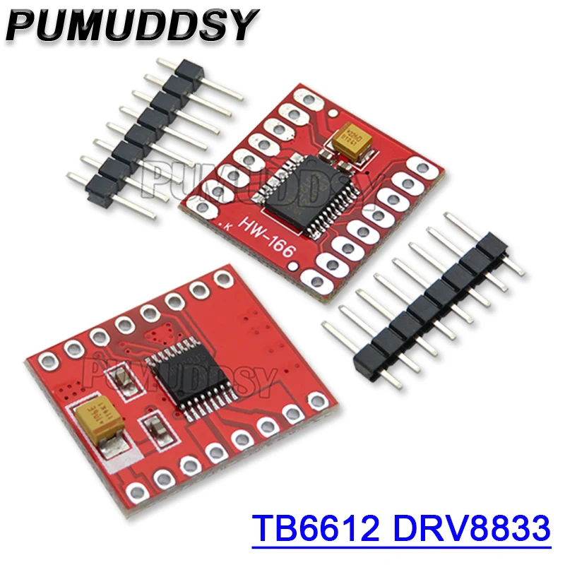 TB6612 DRV8833 Dual Motor Driver 1A TB6612FNG For Arduino Microcontroller Better Than L298N