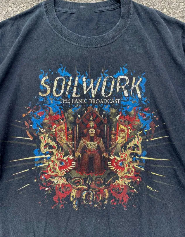 Band Soilwork The Panic Broadcast Unisex T-Shirt S To 5XL BT507